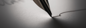 Pen op papier